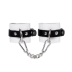 Бело-черные наручники Pecado